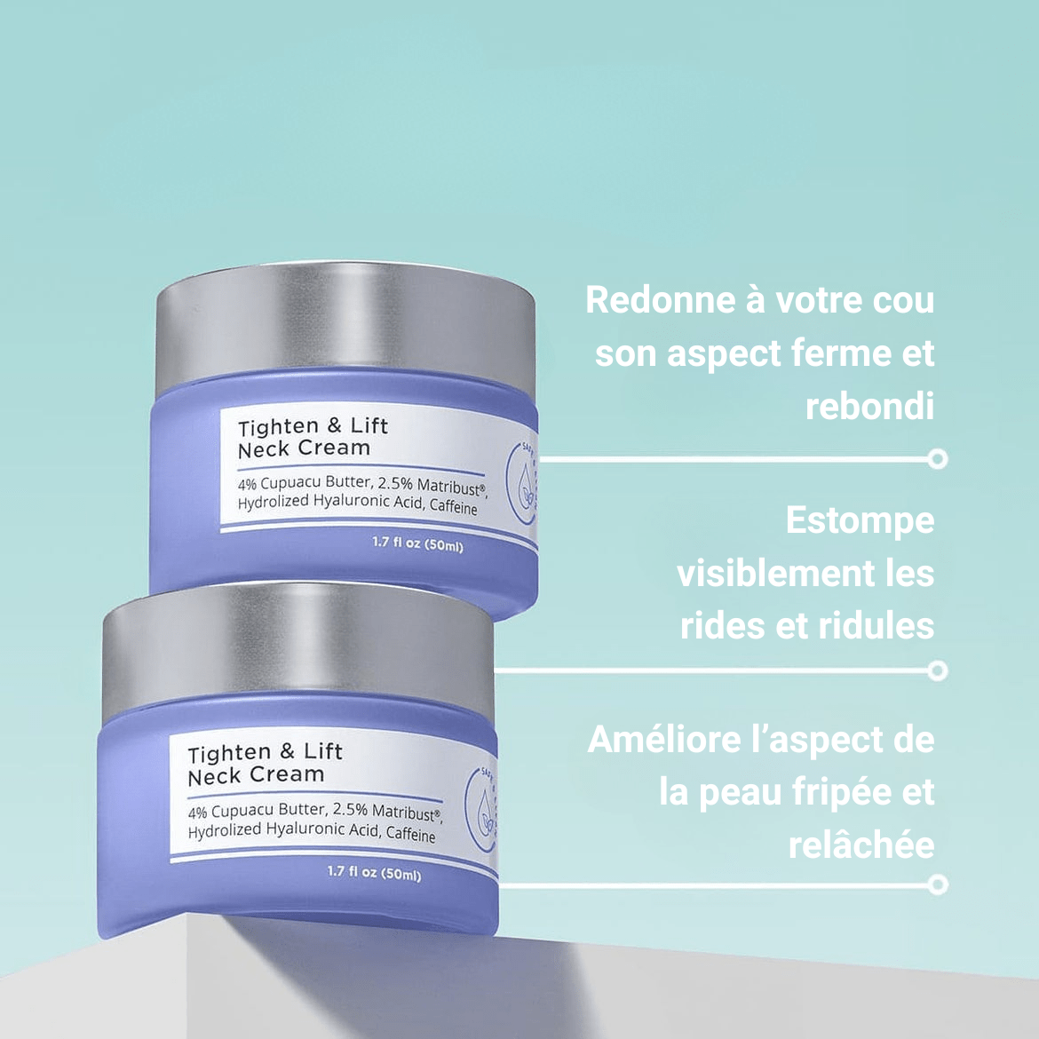Crème Liftante Cou et Décolleté - ROYAL GROOMING