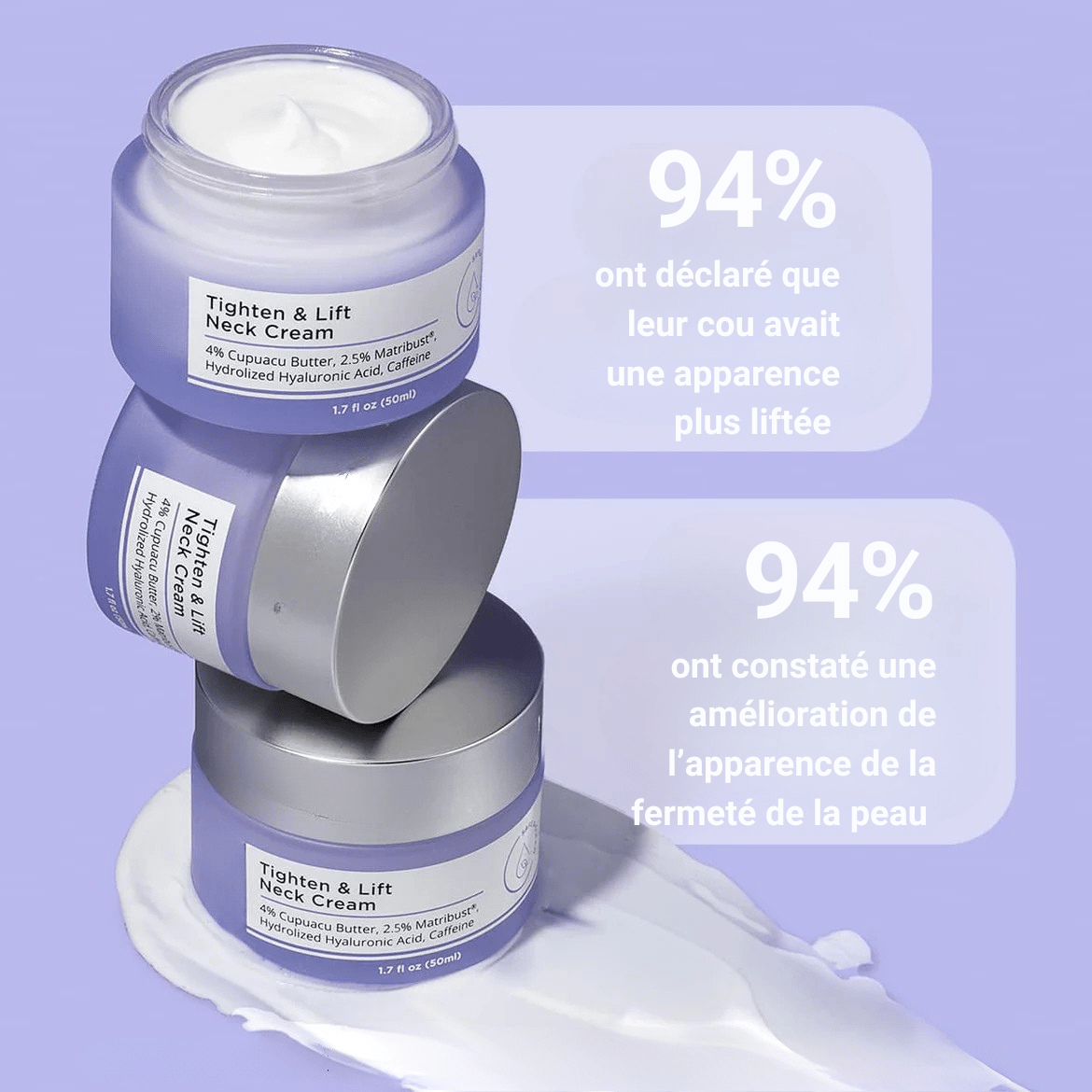 Crème Liftante Cou et Décolleté - ROYAL GROOMING